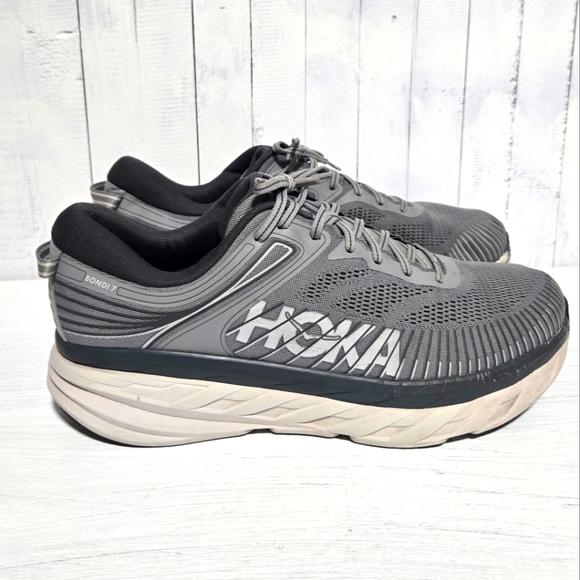 Hoka One One Bondi 7 Shoes - Picture 3 of 11